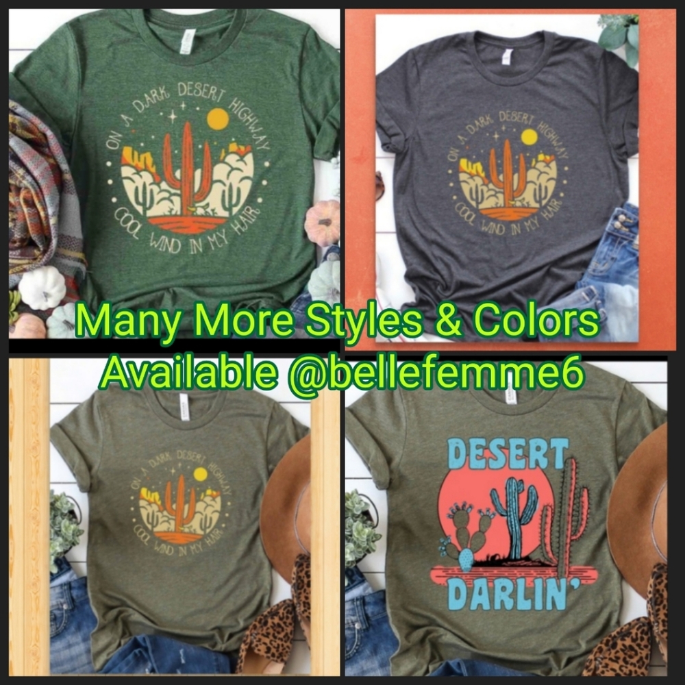 ALMOST SOLD OUT GO TO NEW LISTING Best Selling Retro Tee Eagles Southwest Desert - Picture 8 of 11